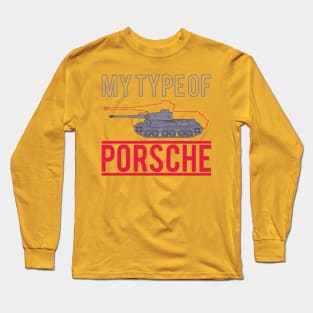 Hobby- tanks! Pz-VI Tiger P (VK 45.01 P) Long Sleeve T-Shirt